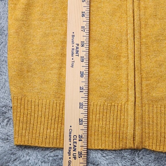 Cat & Jack Hooded Cardigan Kids Size L Yellow With Zip Closure Geometric Pattern - Picture 8 of 15